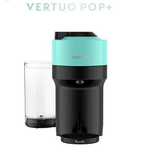 Nespresso Vertuo Pop+ in Black and Mint